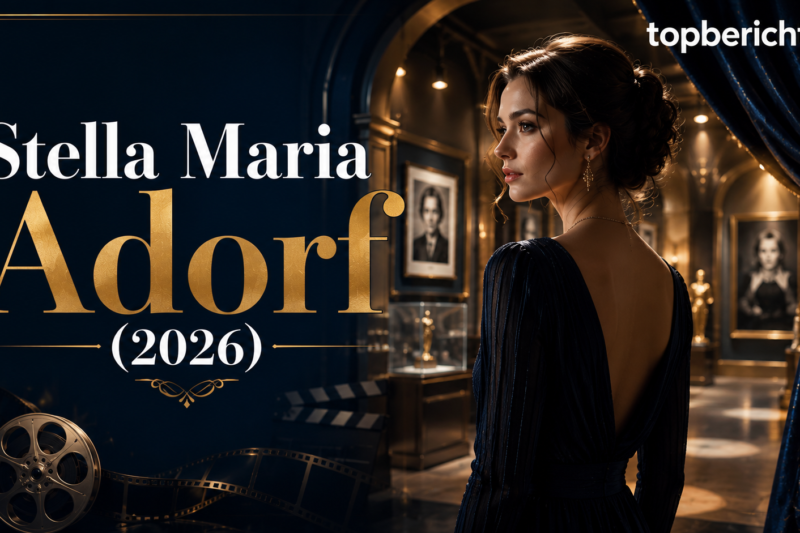 Stella Maria Adorf – Biografie, Karriere, Familie und Privatleben